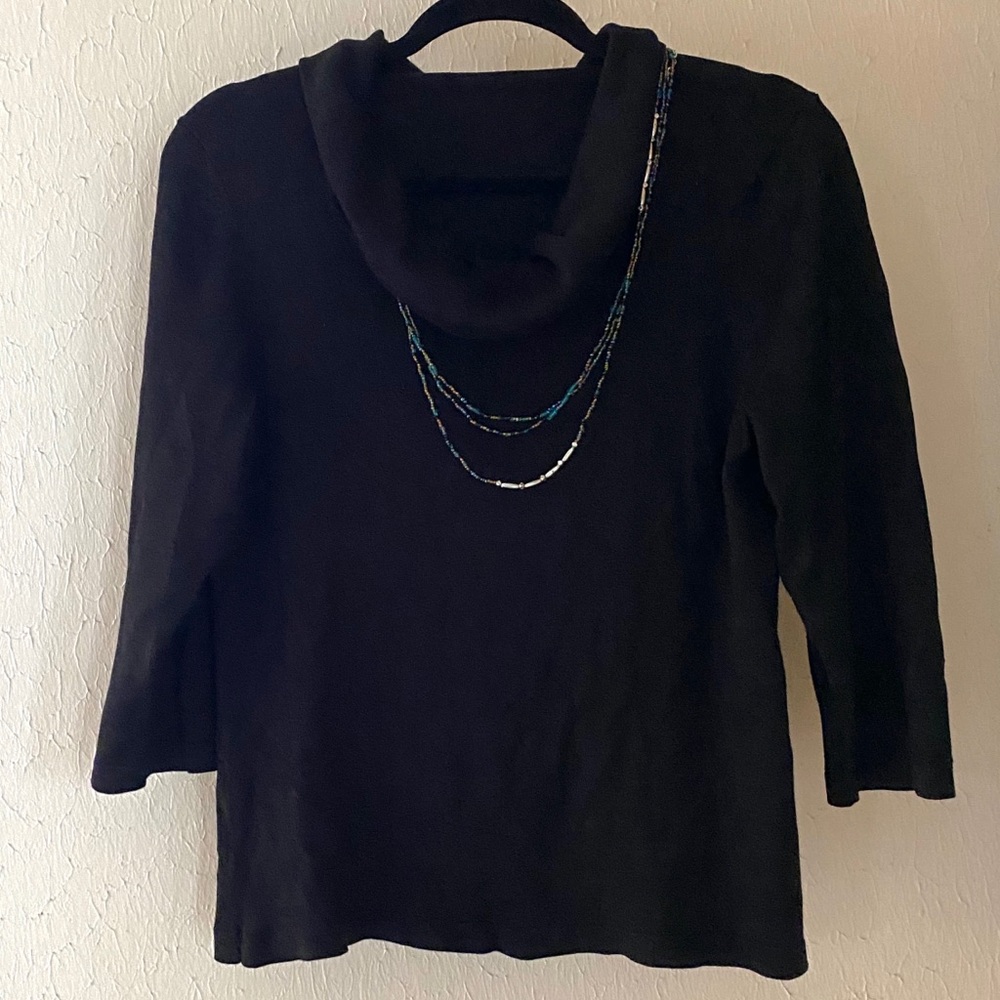 Ann Taylor Mock Neck Sweater EUC